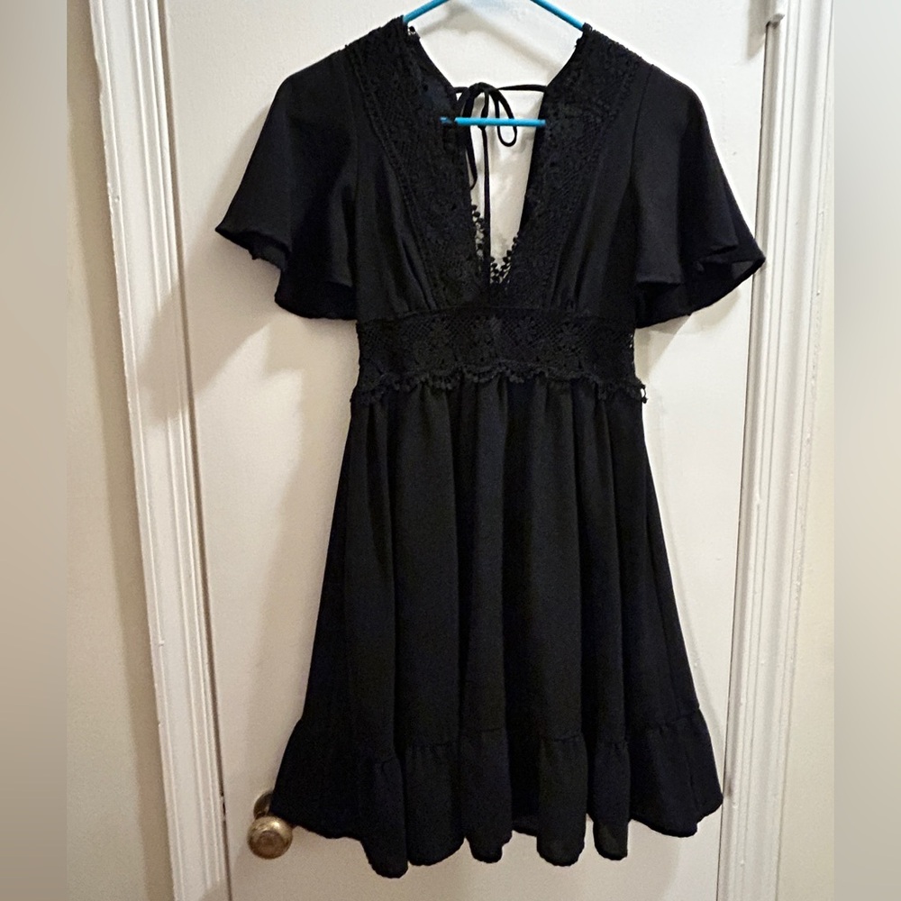 Black Lacey Dress